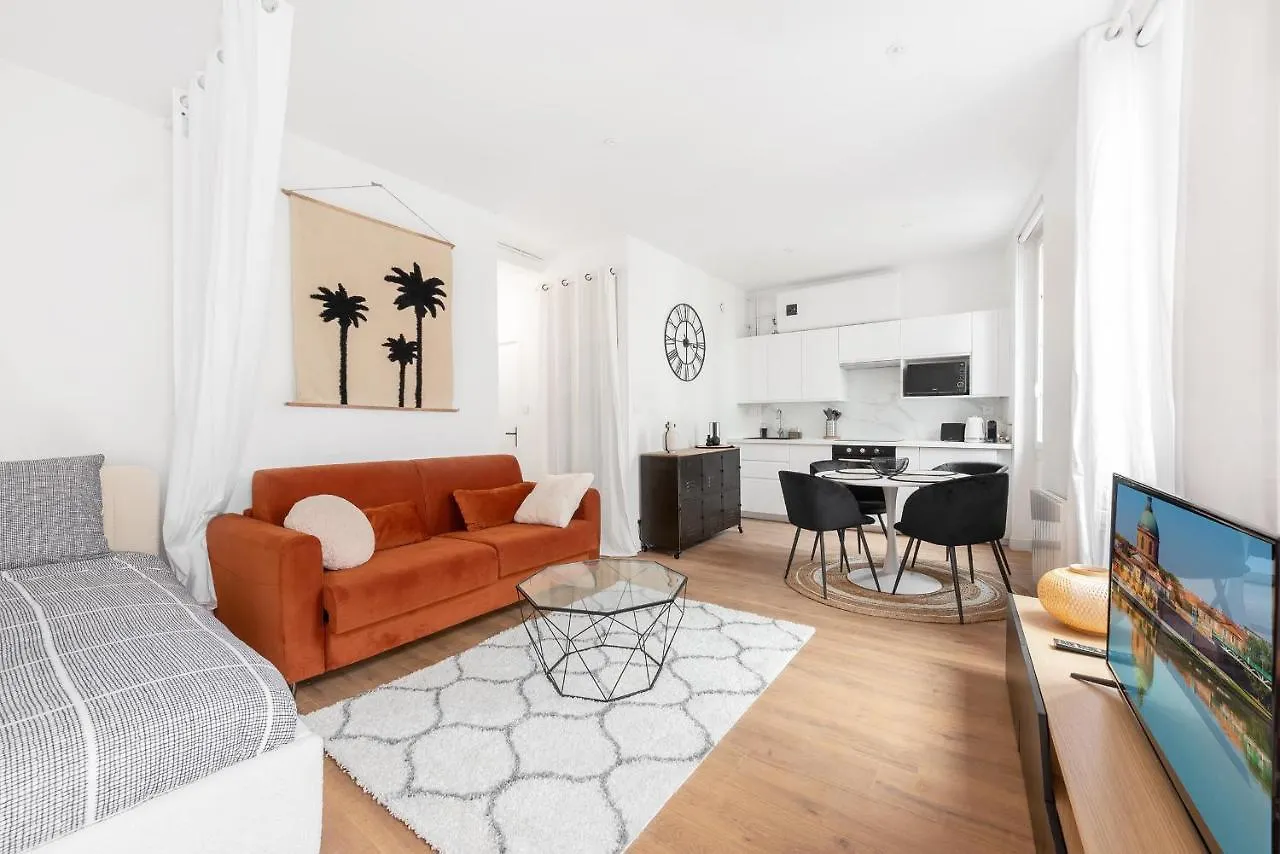 Apartman Appartement Moderne A 2 Pas De La Gare Toulouse Franciaország